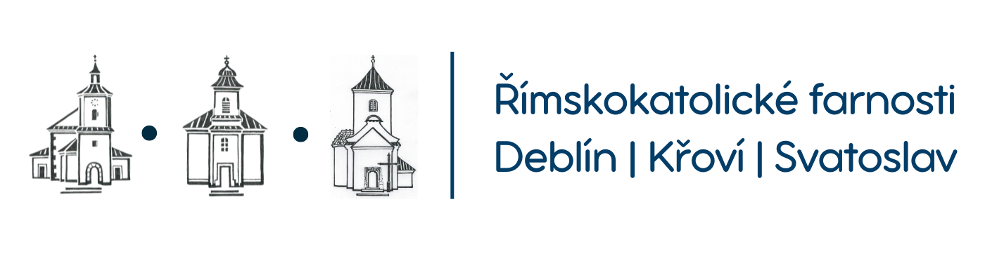 Logo O farnosti Deblín - Římskokatolické farnosti Deblín, Svatoslav, Křoví